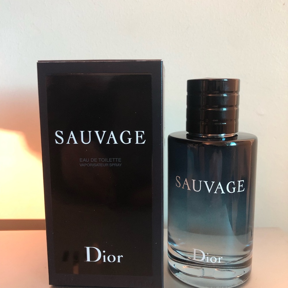 Sauvage Dior by Christian Dior Eau de Toilette Spray for Men 3.4 oz Authentic